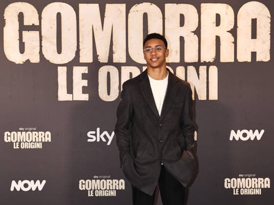 Rome, Barberini Cinema, photocall for the Sky series Gomorrah - The Origins. Pictured: Junior Rancel Rodriguez Arcia  Copyright: xMarcoxProvvisionatox xipa-agency.netx xMarcoxProvvisionatox IPA_Agency_IPA69625690