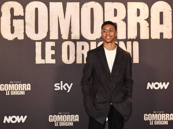 Rome, Barberini Cinema, photocall for the Sky series Gomorrah - The Origins. Pictured: Junior Rancel Rodriguez Arcia  Copyright: xMarcoxProvvisionatox xipa-agency.netx xMarcoxProvvisionatox IPA_Agency_IPA69625691