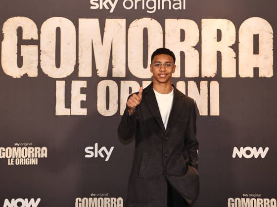 Rome, Barberini Cinema, photocall for the Sky series Gomorrah - The Origins. Pictured: Junior Rancel Rodriguez Arcia  Copyright: xMarcoxProvvisionatox xipa-agency.netx xMarcoxProvvisionatox IPA_Agency_IPA69625692