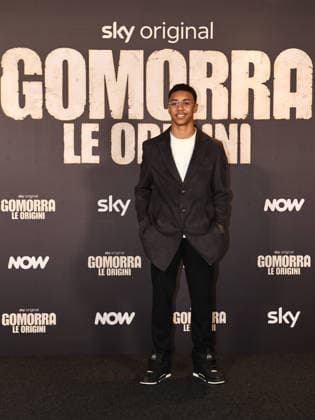 Rome, Barberini Cinema, photocall for the Sky series Gomorrah - The Origins. Pictured: Junior Rancel Rodriguez Arcia  Copyright: xMarcoxProvvisionatox xipa-agency.netx xMarcoxProvvisionatox IPA_Agency_IPA69625697