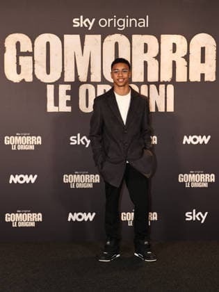 Rome, Barberini Cinema, photocall for the Sky series Gomorrah - The Origins. Pictured: Junior Rancel Rodriguez Arcia  Copyright: xMarcoxProvvisionatox xipa-agency.netx xMarcoxProvvisionatox IPA_Agency_IPA69625698