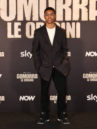 Rome, Barberini Cinema, photocall for the Sky series Gomorrah - The Origins. Pictured: Junior Rancel Rodriguez Arcia  Copyright: xMarcoxProvvisionatox xipa-agency.netx xMarcoxProvvisionatox IPA_Agency_IPA69625699