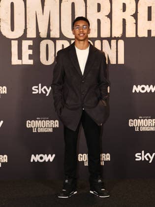 Rome, Barberini Cinema, photocall for the Sky series Gomorrah - The Origins. Pictured: Junior Rancel Rodriguez Arcia  Copyright: xMarcoxProvvisionatox xipa-agency.netx xMarcoxProvvisionatox IPA_Agency_IPA69625701