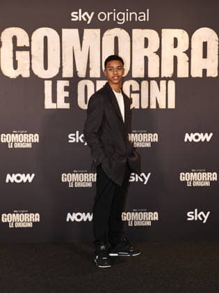 Rome, Barberini Cinema, photocall for the Sky series Gomorrah - The Origins. Pictured: Junior Rancel Rodriguez Arcia  Copyright: xMarcoxProvvisionatox xipa-agency.netx xMarcoxProvvisionatox IPA_Agency_IPA69625707