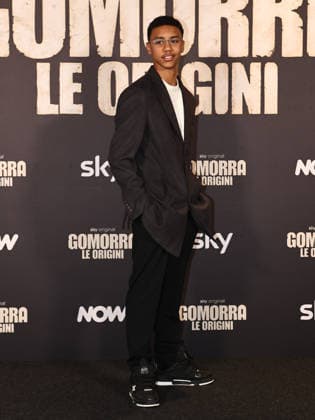 Rome, Barberini Cinema, photocall for the Sky series Gomorrah - The Origins. Pictured: Junior Rancel Rodriguez Arcia  Copyright: xMarcoxProvvisionatox xipa-agency.netx xMarcoxProvvisionatox IPA_Agency_IPA69625709
