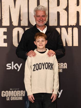 Rome, Barberini Cinema, photocall for the Sky series Gomorrah - The Origins. Pictured: Antonio Incalza, Nils Hartmann  Copyright: xMarcoxProvvisionatox xipa-agency.netx xMarcoxProvvisionatox IPA_Agency_IPA69625829