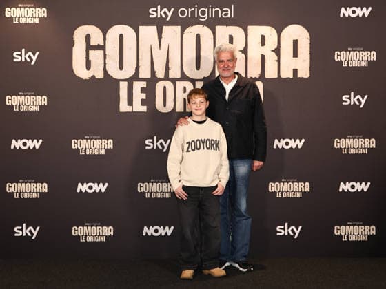 Rome, Barberini Cinema, photocall for the Sky series Gomorrah - The Origins. Pictured: Antonio Incalza, Nils Hartmann  Copyright: xMarcoxProvvisionatox xipa-agency.netx xMarcoxProvvisionatox IPA_Agency_IPA69625832