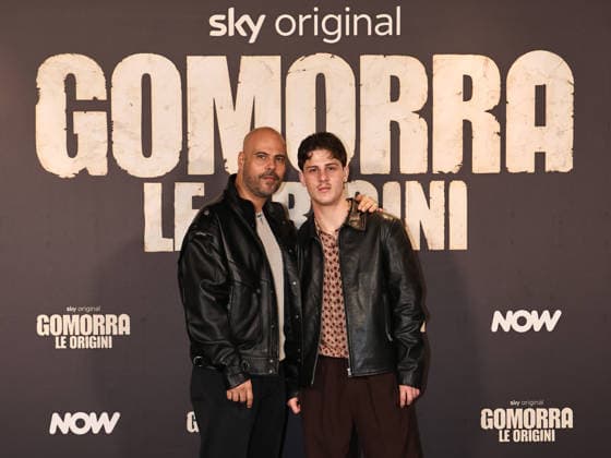 Rome, Barberini Cinema, photocall for the Sky series Gomorrah: The Origins. Pictured: Marco D Amore, Mattia Cozzolino  Copyright: xMarcoxProvvisionatox xipa-agency.netx xMarcoxProvvisionatox IPA_Agency_IPA69625879