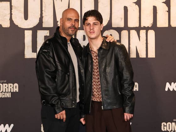 Rome, Barberini Cinema, photocall for the Sky series Gomorrah: The Origins. Pictured: Marco D Amore, Mattia Cozzolino  Copyright: xMarcoxProvvisionatox xipa-agency.netx xMarcoxProvvisionatox IPA_Agency_IPA69625903