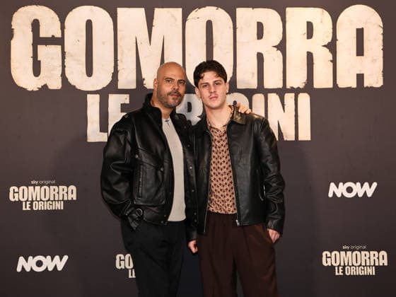 Rome, Barberini Cinema, photocall for the Sky series Gomorrah: The Origins. Pictured: Marco D Amore, Mattia Cozzolino  Copyright: xMarcoxProvvisionatox xipa-agency.netx xMarcoxProvvisionatox IPA_Agency_IPA69625906