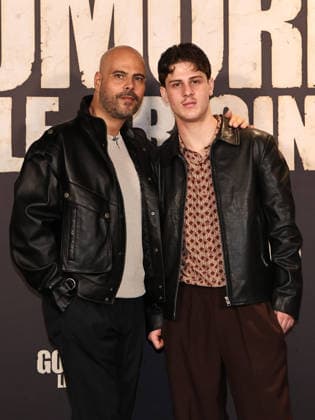 Rome, Barberini Cinema, photocall for the Sky series Gomorrah: The Origins. Pictured: Marco D Amore, Mattia Cozzolino  Copyright: xMarcoxProvvisionatox xipa-agency.netx xMarcoxProvvisionatox IPA_Agency_IPA69625907