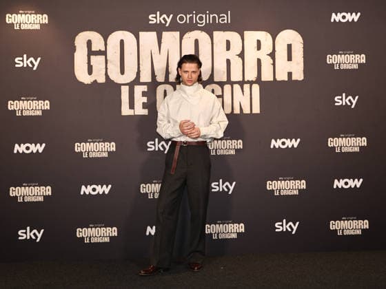 Rome, Barberini Cinema, photocall for the Sky series Gomorrah - The Origins. Pictured: Francesco Pellegrino  Copyright: xMarcoxProvvisionatox xipa-agency.netx xMarcoxProvvisionatox IPA_Agency_IPA69625923