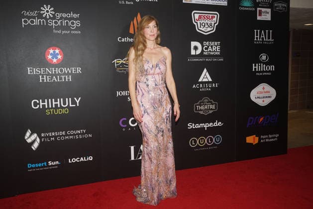 January 2, 2026, Palm Springs, California, USA: Actress GIORDONA AVIV, arrives on the red carpet for the Opening Night screening of Calle Malaga Palm Springs USA - ZUMAp226 20260102_zep_p226_001 Copyright: xPatrickxPerezx