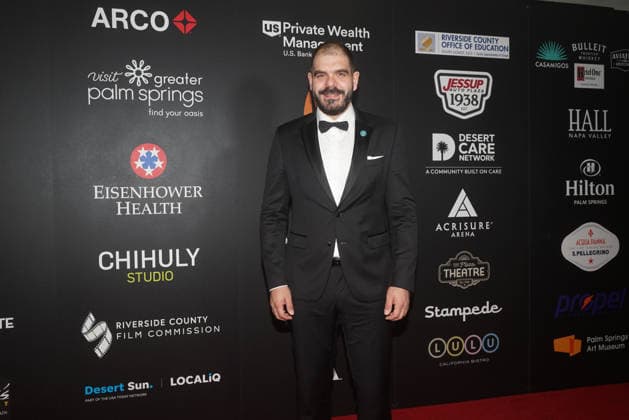 January 2, 2026, Palm Springs, California, USA: Cinematographer DJORDJE STOJILJKOVIC ( The Tower of Strength ), arrives on the red carpet for the Opening Night screening of Calle Malaga Palm Springs USA - ZUMAp226 20260102_zep_p226_003 Copyright: xPatrickxPerezx