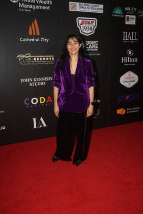 January 2, 2026, Palm Springs, California, USA: Palm Springs International Film Society Artistic Director LILI RODRIGUEZ arrives on the red carpet for the Opening Night screening of Calle Malaga Palm Springs USA - ZUMAp226 20260102_zep_p226_018 Copyright: xPatrickxPerezx