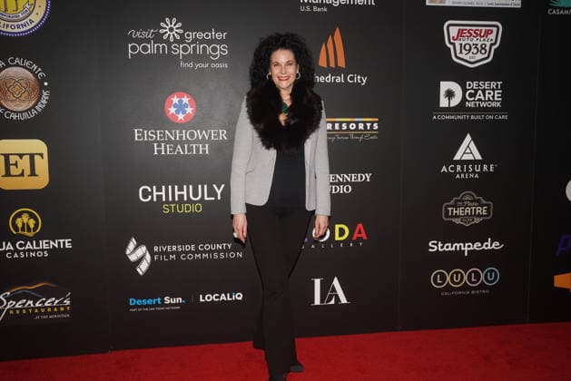January 2, 2026, Palm Springs, California, USA: Senior programer of the festival HEBE TABACHNIK arrives on the red carpet for the Opening Night screening of Calle Malaga Palm Springs USA - ZUMAp226 20260102_zep_p226_023 Copyright: xPatrickxPerezx