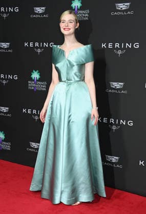 Palm Springs International Film Festival 2026 Elle Fanning arriving at the 37th Annual Palm Springs International Film Festival held at the Palm Springs Convention Center on January 3, 2026 in Palm Springs, CA. Palm Springs Palm Springs Convention Center California USA Copyright: xTArroyo xAFF-USA.comx