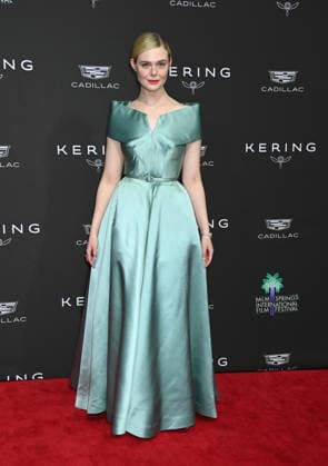 Palm Springs International Film Festival 2026 Elle Fanning arriving at the 37th Annual Palm Springs International Film Festival held at the Palm Springs Convention Center on January 3, 2026 in Palm Springs, CA. Palm Springs Palm Springs Convention Center California USA Copyright: xTArroyo xAFF-USA.comx