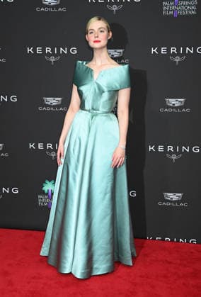 Palm Springs International Film Festival 2026 Elle Fanning arriving at the 37th Annual Palm Springs International Film Festival held at the Palm Springs Convention Center on January 3, 2026 in Palm Springs, CA. Palm Springs Palm Springs Convention Center California USA Copyright: xTArroyo xAFF-USA.comx