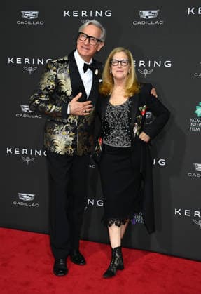 Palm Springs International Film Festival 2026 Paul Feig and Laurie Karon arriving at the 37th Annual Palm Springs International Film Festival held at the Palm Springs Convention Center on January 3, 2026 in Palm Springs, CA. Palm Springs Palm Springs Convention Center California USA Copyright: xTArroyo xAFF-USA.comx