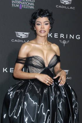 January 4, 2026, Palm Springs, Ca, USA: LOS ANGELES - JAN 3: Teyana Taylor at 37th Palm Springs International Film Festival Gala at the Convention Center on January 3, 2026 in Palm Springs, CA Palm Springs USA - ZUMAb170 20260104_aap_b170_214 Copyright: xKayxBlakex