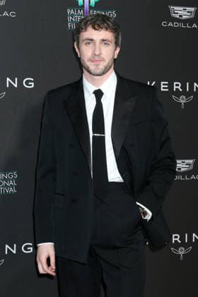 January 4, 2026, Palm Springs, Ca, USA: LOS ANGELES - JAN 3: Paul Mescal at 37th Palm Springs International Film Festival Gala at the Convention Center on January 3, 2026 in Palm Springs, CA Palm Springs USA - ZUMAb170 20260104_aap_b170_236 Copyright: xKayxBlakex