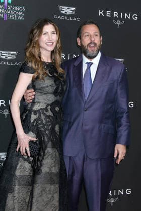 January 4, 2026, Palm Springs, Ca, USA: LOS ANGELES - JAN 3: Jackie Sandler, Adam Sandler at 37th Palm Springs International Film Festival Gala at the Convention Center on January 3, 2026 in Palm Springs, CA Palm Springs USA - ZUMAb170 20260104_aap_b170_151 Copyright: xKayxBlakex