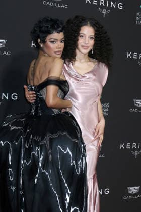 January 4, 2026, Palm Springs, Ca, USA: LOS ANGELES - JAN 3: Teyana Taylor, Chase Infiniti at 37th Palm Springs International Film Festival Gala at the Convention Center on January 3, 2026 in Palm Springs, CA Palm Springs USA - ZUMAb170 20260104_aap_b170_192 Copyright: xKayxBlakex