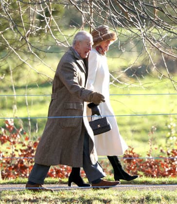 King Charles III and Queen Camilla, attended the Sunday morning service at St. Mary Magdalene church in Sandringham. King Charles III, Sandringham, Norfolk, on 4th January, 2026 