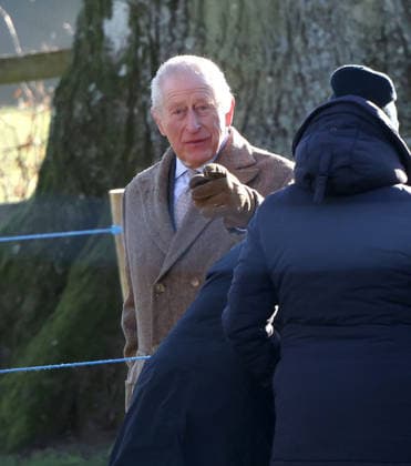 King Charles III and Queen Camilla, attended the Sunday morning service at St. Mary Magdalene church in Sandringham. King Charles III, Sandringham, Norfolk, on 4th January, 2026 