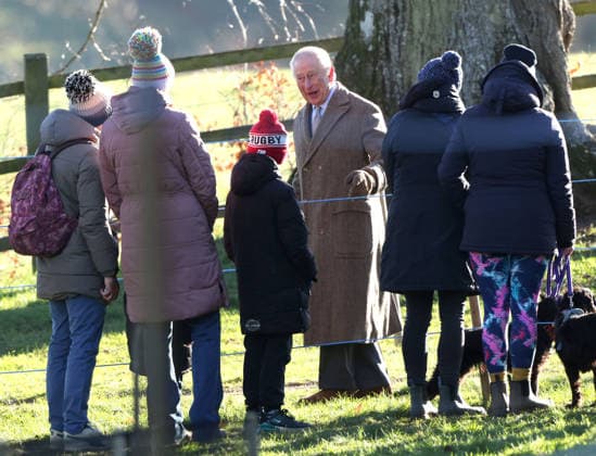 King Charles III and Queen Camilla, attended the Sunday morning service at St. Mary Magdalene church in Sandringham. King Charles III, Sandringham, Norfolk, on 4th January, 2026 