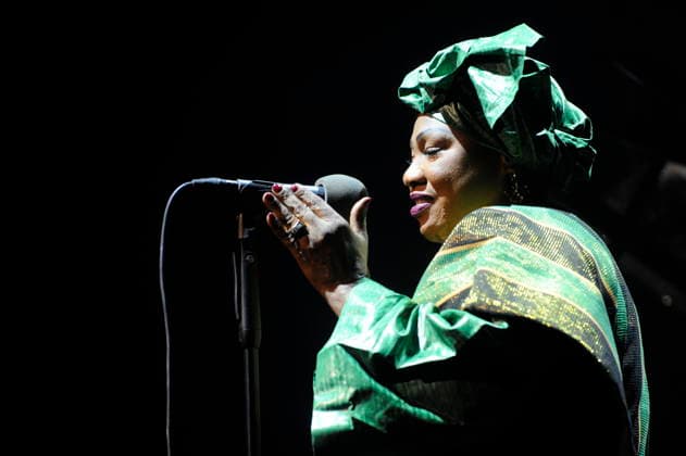 Die malische Sängerin Nainy Diabate beim Internationalen Jazz Festival Münster Shortcut 2026. Malian singer Nainy Diabate at the International Jazz Festival Münster Shortcut 2026. Münster NRW DEU;DE;GERMANY;DEUTSCHLAND;ALLEMAGNE