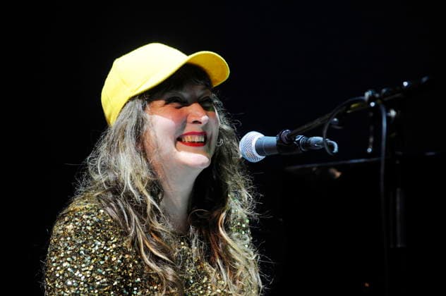 Die französische Jazz-Pianistin Eve Risser beim Internationalen Jazz Festival Münster Shortcut 2026. French jazz pianist Eve Risser at the International Jazz Festival Münster Shortcut 2026. Münster NRW DEU;DE;GERMANY;DEUTSCHLAND;ALLEMAGNE