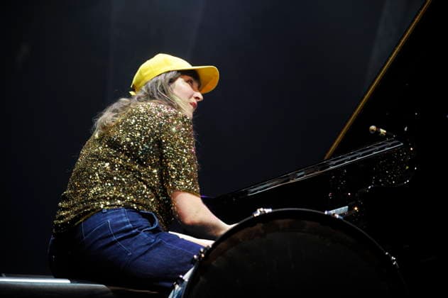 Die französische Jazz-Pianistin Eve Risser beim Internationalen Jazz Festival Münster Shortcut 2026. French jazz pianist Eve Risser at the International Jazz Festival Münster Shortcut 2026. Münster NRW DEU;DE;GERMANY;DEUTSCHLAND;ALLEMAGNE