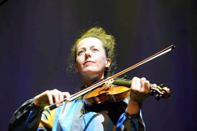 Die deutsche Jazz-Geigerin Fabiana Striffler beim Internationalen Jazz Festival Münster Shortcut 2026. German jazz violinist Fabiana Striffler at the International Jazz Festival Münster Shortcut 2026. Münster NRW DEU;DE;GERMANY;DEUTSCHLAND;ALLEMAGNE