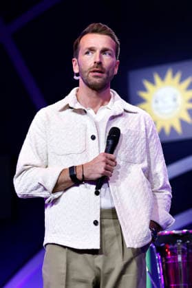 Presenter Christian Düren at the Pro7 Celebrity Darts World Championship 2026 at the Maritim Hotel Bonn Bonn, 04 01 2026 NRW Germany Copyright: xChristophxHardtx