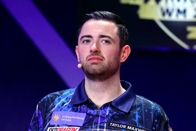 Professional darts player Luke Humphries Cool Hand Luke at the Pro7 Celebrity Darts World Championship 2026 at the Maritim Hotel Bonn Bonn, 04 01 2026 NRW Germany Copyright: xChristophxHardtx