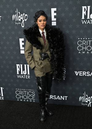31st Annual Critics Choice Awards - Arrivals Teyana Taylor arriving to the 31st Annual Critics Choice Awards held at Barker Hanger on January 4, 2026 in Santa Monica, Ca. Santa Monica Barker Hanger California USA Copyright: xLisaxOConnor xAFF-USA.COMx