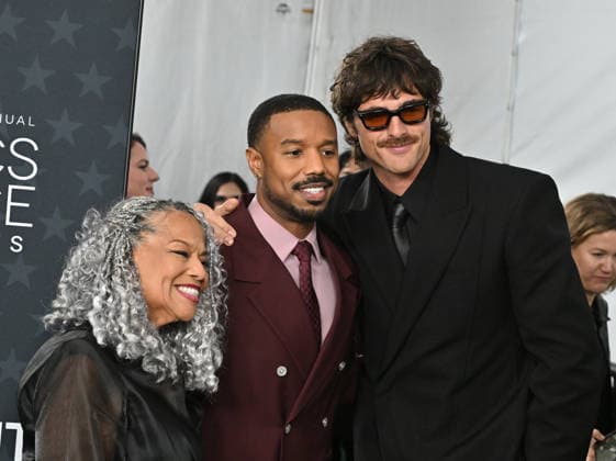 31st Annual Critics Choice Awards - Arrivals Donna Jordan, Michael B. Jordan and Jacob Elordi arriving to the 31st Annual Critics Choice Awards held at Barker Hanger on January 4, 2026 in Santa Monica, Ca. Santa Monica Barker Hanger California USA Copyright: xLisaxOConnor xAFF-USA.COMx