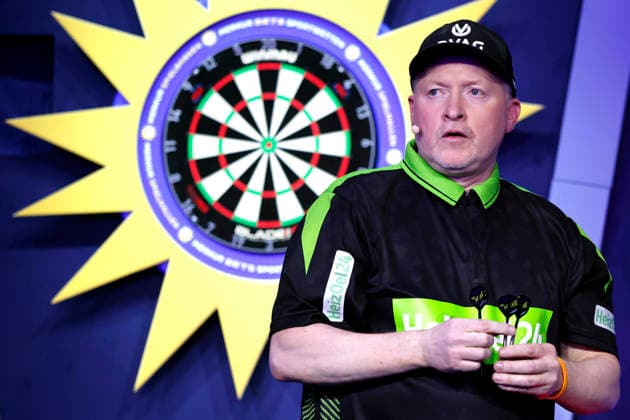 Singer Joey Kelly at the Pro7 Celebrity Darts World Championship 2026 at the Maritim Hotel Bonn Bonn, 04 01 2026 NRW Germany Copyright: xChristophxHardtx