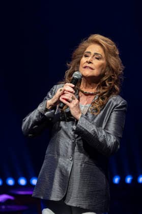 SaO PAULO, SP - 04.01.2026: SHOW DA CANTORA JOANNA - Singer Joanna performs in Sao Paulo in a special show celebrating her 45-year career. The singer and multi-instrumentalist pays homage in her performance to her favorite composers and icons of Brazilian popular music (MPB) such as Gonzaguinha, Chico Buarque, Guilherme Arantes, Moraes Moreira, among others. A success in soap operas and on radio throughout Brazil in recent years, the singer performed two shows at Sesc PompÃ ia in Sao Paulo. The final performance took place on the evening of Sunday, January 4, 2026. x2864586x  VanxCampos