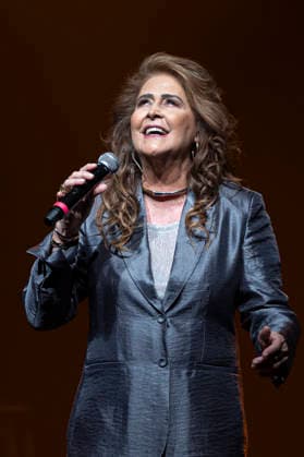SaO PAULO, SP - 04.01.2026: SHOW DA CANTORA JOANNA - Singer Joanna performs in Sao Paulo in a special show celebrating her 45-year career. The singer and multi-instrumentalist pays homage in her performance to her favorite composers and icons of Brazilian popular music (MPB) such as Gonzaguinha, Chico Buarque, Guilherme Arantes, Moraes Moreira, among others. A success in soap operas and on radio throughout Brazil in recent years, the singer performed two shows at Sesc PompÃ ia in Sao Paulo. The final performance took place on the evening of Sunday, January 4, 2026. x2864590x  VanxCampos