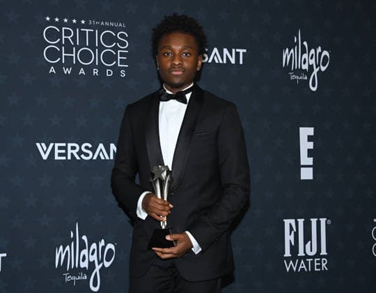 31st Annual Critics Choice Awards - Pressroom Miles Caton in the press room at the 31st Annual Critics Choice Awards held at Barker Hanger on January 4, 2026 in Santa Monica, Ca. Santa Monica Barker Hanger California USA Copyright: xTammiexArroyox xAFF-USA.comx