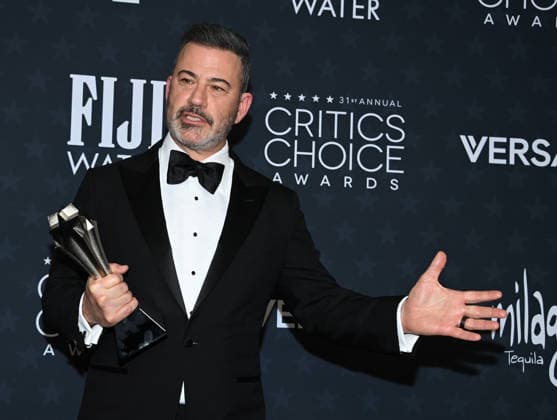 31st Annual Critics Choice Awards - Pressroom Jimmy Kimmel in the press room at the 31st Annual Critics Choice Awards held at Barker Hanger on January 4, 2026 in Santa Monica, Ca. Santa Monica Barker Hanger California USA Copyright: xTammiexArroyox xAFF-USA.comx