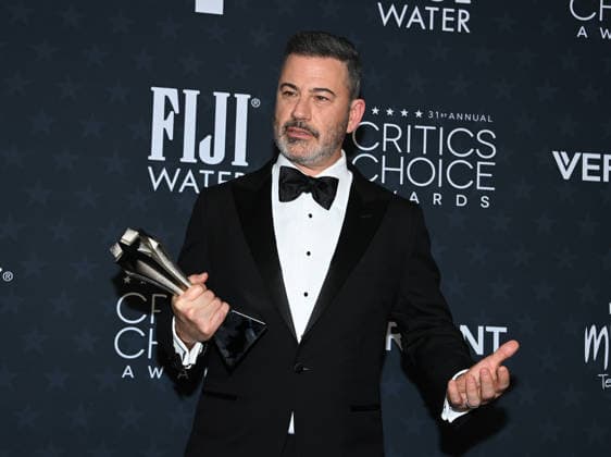 31st Annual Critics Choice Awards - Pressroom Jimmy Kimmel in the press room at the 31st Annual Critics Choice Awards held at Barker Hanger on January 4, 2026 in Santa Monica, Ca. Santa Monica Barker Hanger California USA Copyright: xTammiexArroyox xAFF-USA.comx