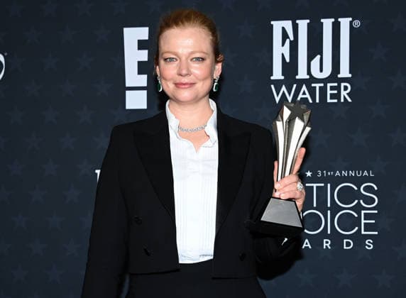 31st Annual Critics Choice Awards - Pressroom Sarah Snook in the press room at the 31st Annual Critics Choice Awards held at Barker Hanger on January 4, 2026 in Santa Monica, Ca. Santa Monica Barker Hanger California USA Copyright: xTammiexArroyox xAFF-USA.comx