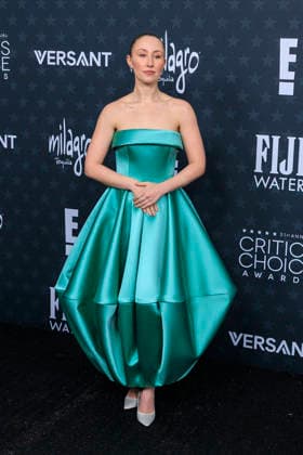 January 4, 2026, Santa Monica, California, USA: Erin Doherty on the red carpet of the 31st Critics Choice Awards on Sunday January 4, 2026 at the Barker Hanger in Santa Monica, California. JAVIER ROJAS PI Santa Monica USA - ZUMAp124 20260104_zaa_p124_043 Copyright: xJavierxRojasx