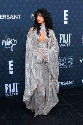 January 4, 2026, Santa Monica, California, USA: Odessa A zion on the red carpet of the 31st Critics Choice Awards on Sunday January 4, 2026 at the Barker Hanger in Santa Monica, California. JAVIER ROJAS PI Santa Monica USA - ZUMAp124 20260104_zaa_p124_068 Copyright: xJavierxRojasx