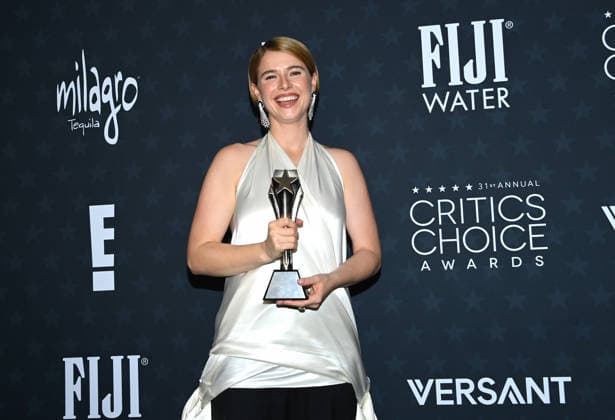 31st Annual Critics Choice Awards - Pressroom Jessie Buckley in the press room at the 31st Annual Critics Choice Awards held at Barker Hanger on January 4, 2026 in Santa Monica, Ca. Santa Monica Barker Hanger California USA Copyright: xTammiexArroyox xAFF-USA.comx