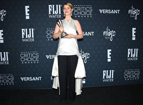 31st Annual Critics Choice Awards - Pressroom Jessie Buckley in the press room at the 31st Annual Critics Choice Awards held at Barker Hanger on January 4, 2026 in Santa Monica, Ca. Santa Monica Barker Hanger California USA Copyright: xTammiexArroyox xAFF-USA.comx